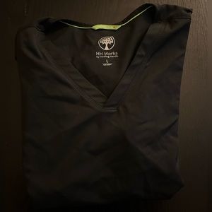 Healing Hands scrub set, size L top, M pants!